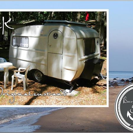 Ddr Wohnwagen Qek Direkt Am Strand Dranske Extérieur photo
