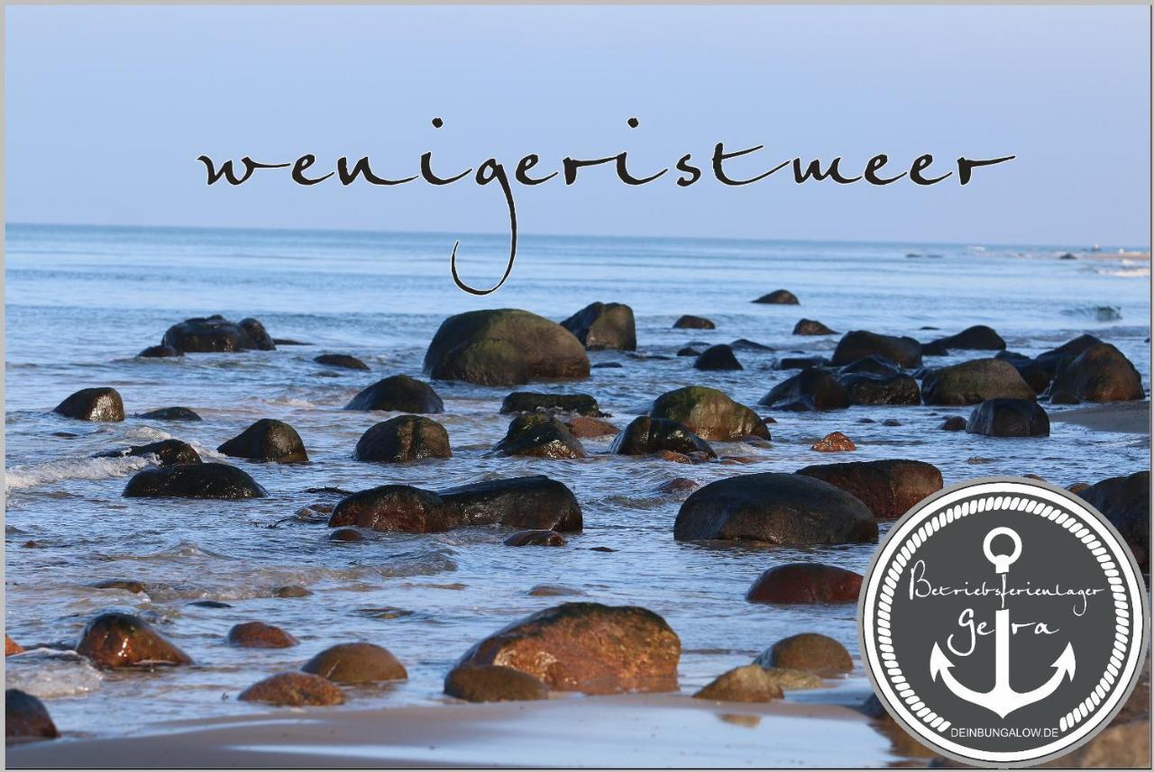 Ddr Wohnwagen Qek Direkt Am Strand Dranske Extérieur photo